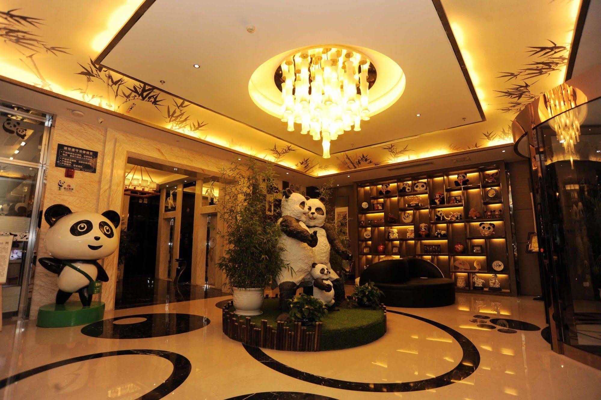 Chengdu Panda Prince Culture Hotel Exterior foto
